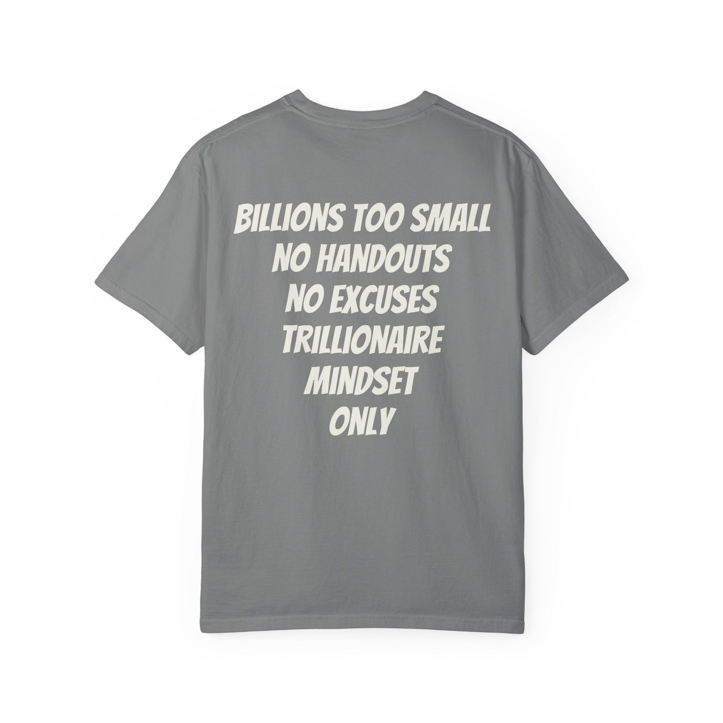 SHHH Forever Trillionaire Mindset T-Shirt — Brain & Money Graphic Tee