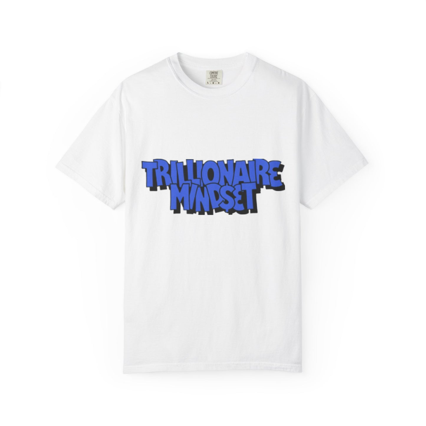 SHHH Forever Trillionaire Mindset T-shirt — Motivational Graphic Tee (Front Logo, Back Slogan)