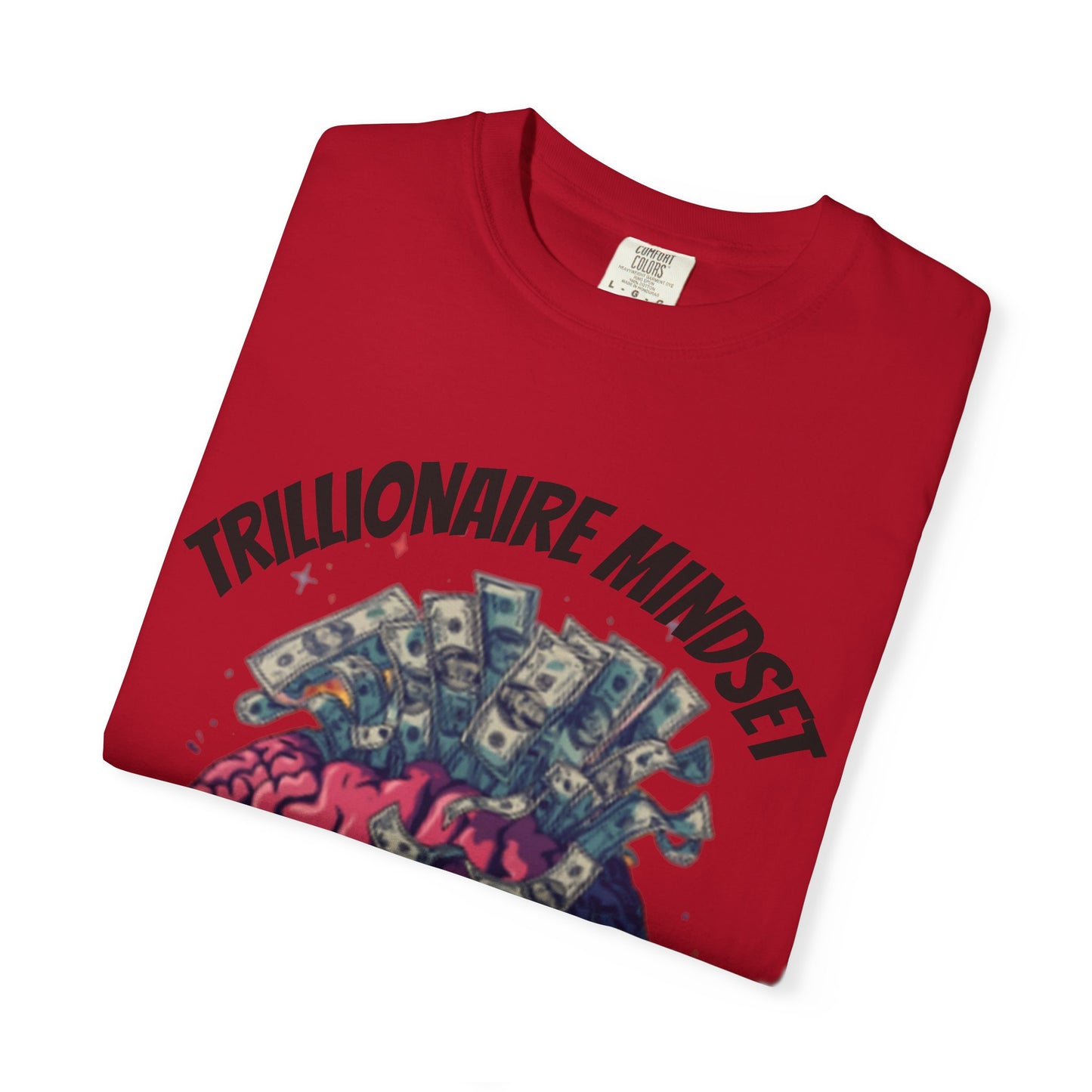 SHHH Forever Trillionaire Mindset T-Shirt — Brain & Money Graphic Tee