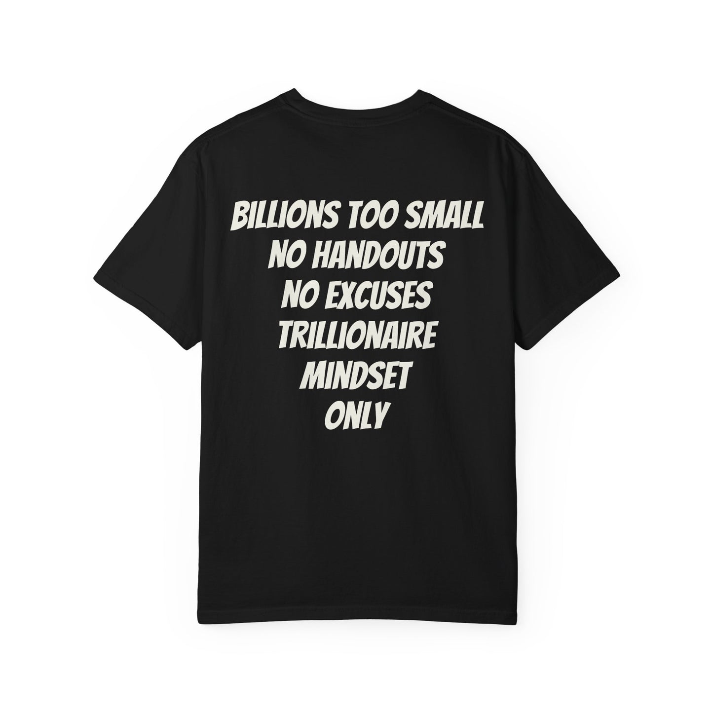 SHHH Forever Trillionaire Mindset T-Shirt — Brain & Money Graphic Tee