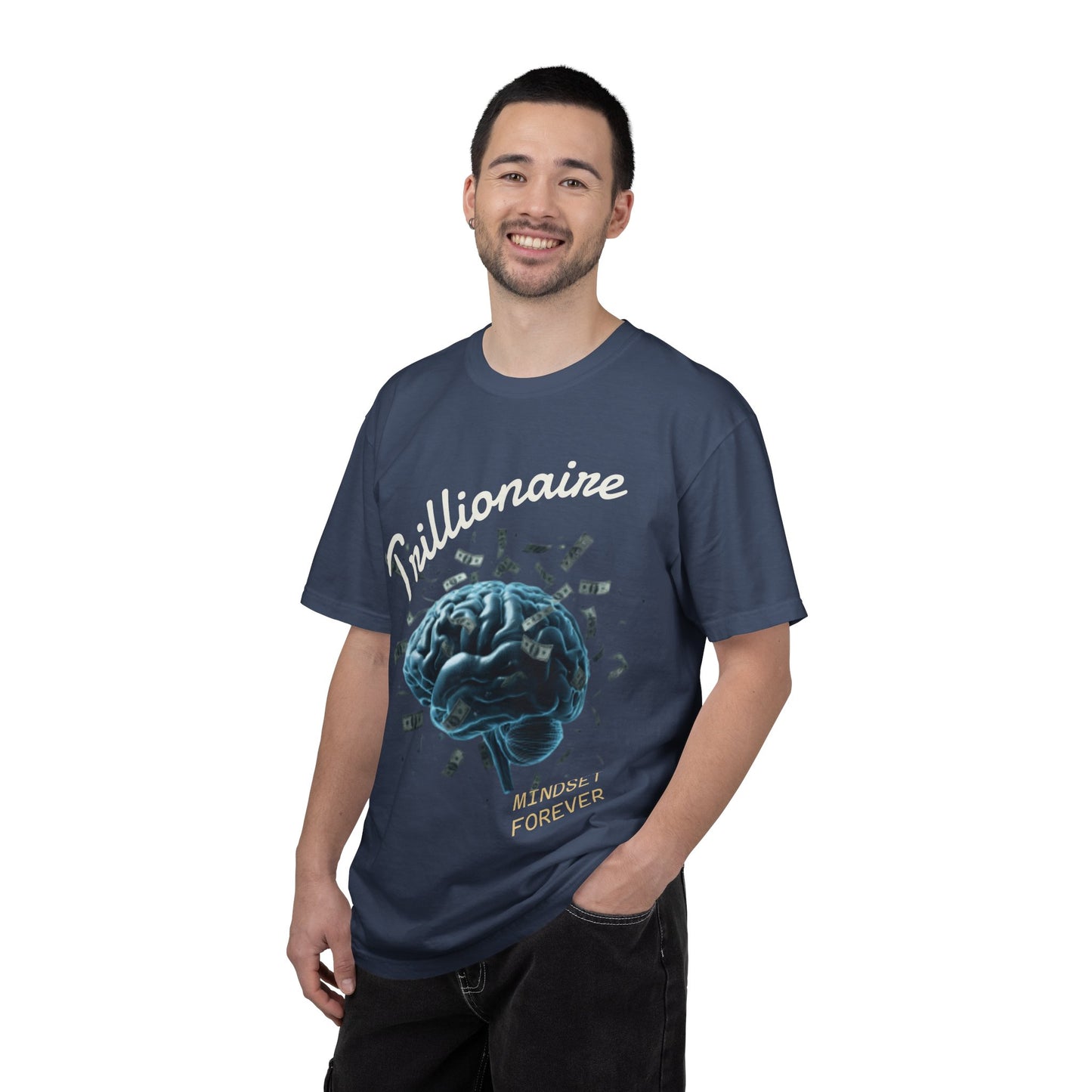 SHHH Forever Trillionaire Mindset T-Shirt — 'Mindset Forever' Graphic Tee