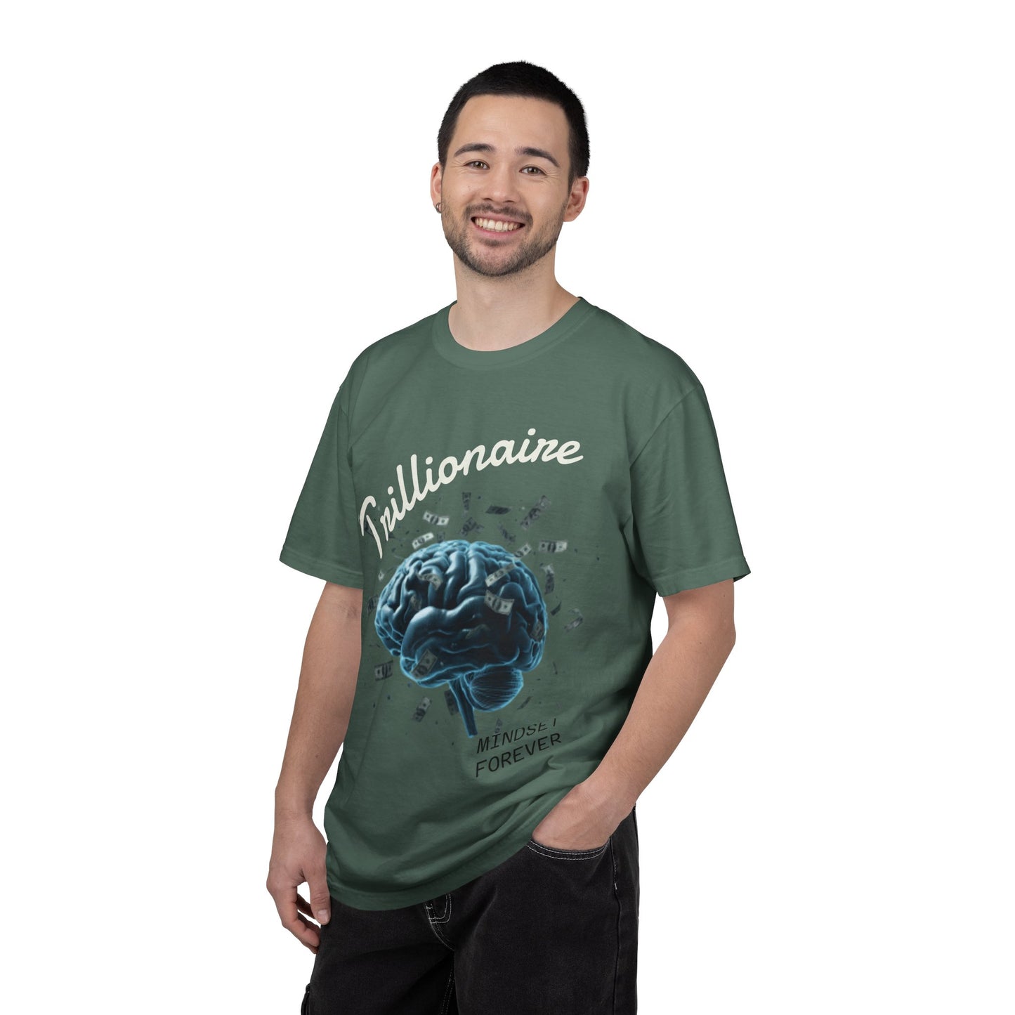 SHHH Forever Trillionaire Mindset T-Shirt — 'Mindset Forever' Graphic Tee