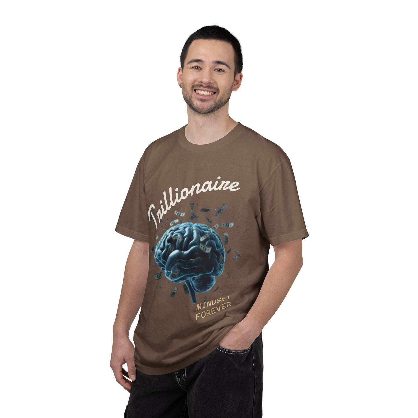 SHHH Forever Trillionaire Mindset T-Shirt — 'Mindset Forever' Graphic Tee