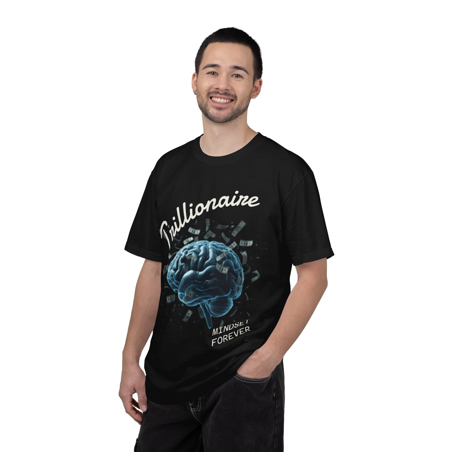 SHHH Forever Trillionaire Mindset T-Shirt — 'Mindset Forever' Graphic Tee