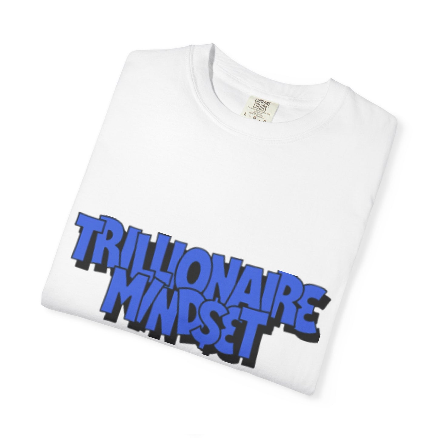 SHHH Forever Trillionaire Mindset T-shirt — Motivational Graphic Tee (Front Logo, Back Slogan)
