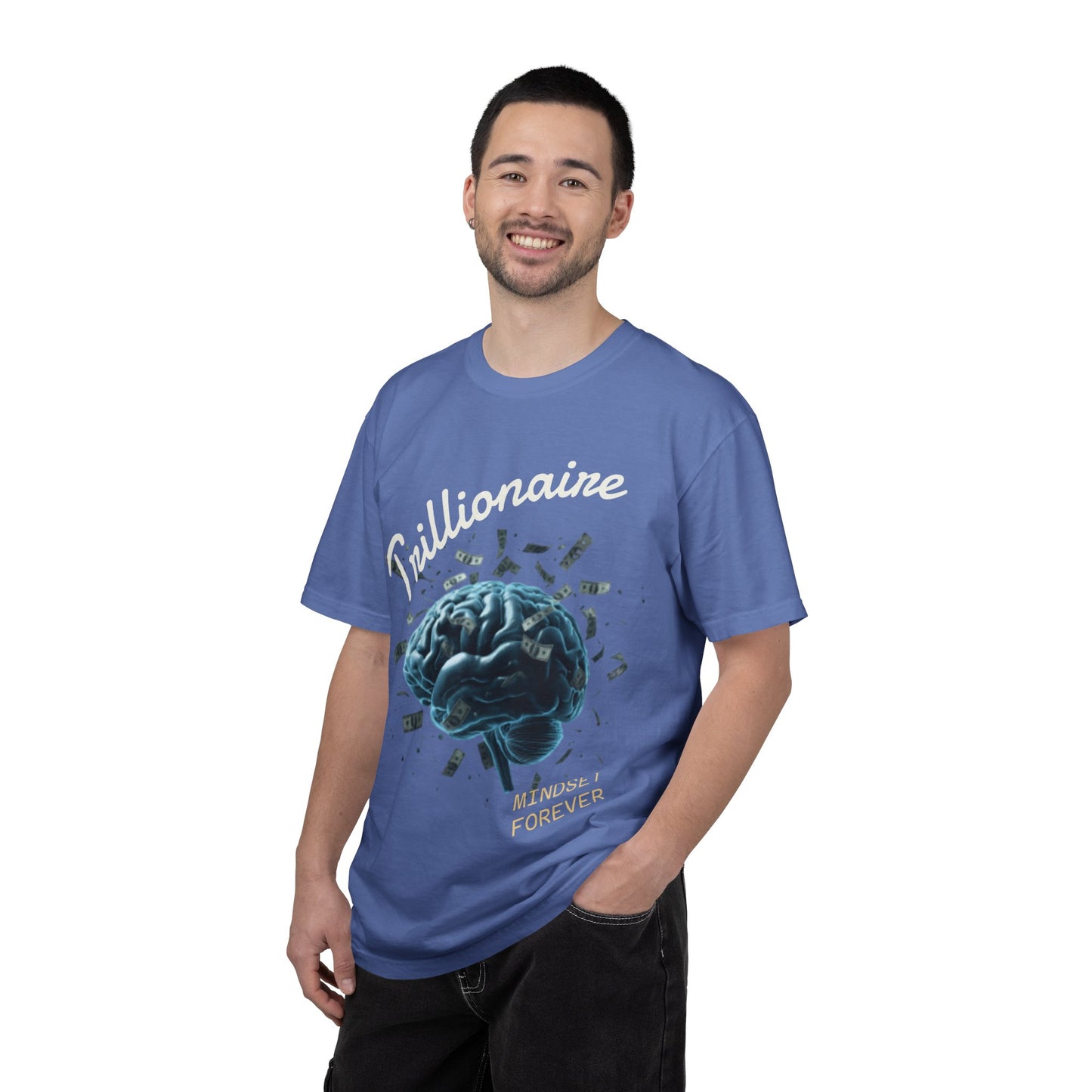 SHHH Forever Trillionaire Mindset T-Shirt — 'Mindset Forever' Graphic Tee