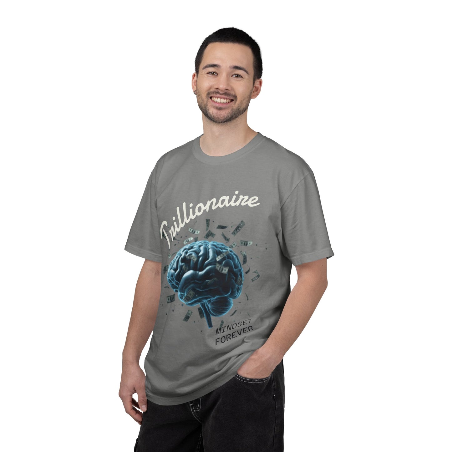 SHHH Forever Trillionaire Mindset T-Shirt — 'Mindset Forever' Graphic Tee
