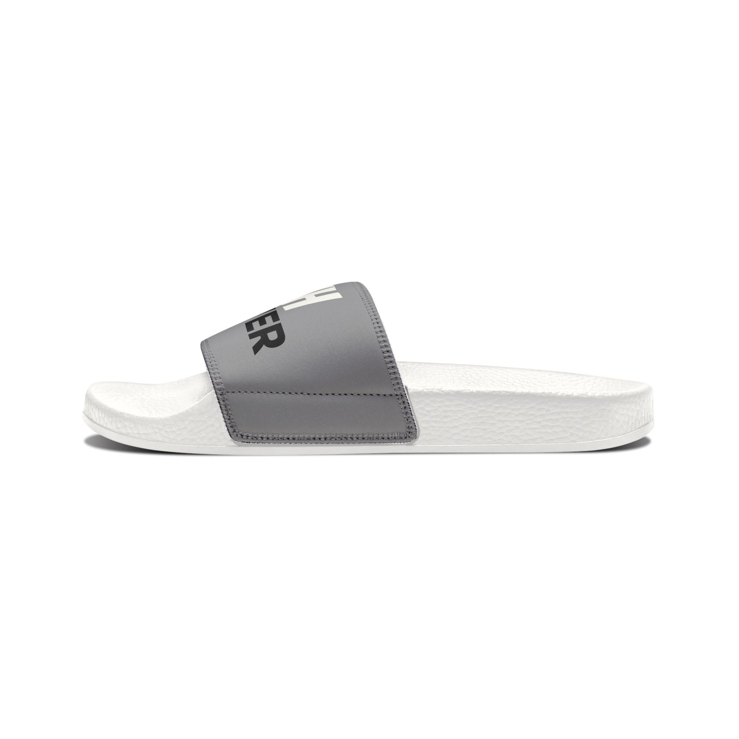 Men's 'SHHH FOREVER' Slide Sandals — Removable-Strap Pool & Casual Slides