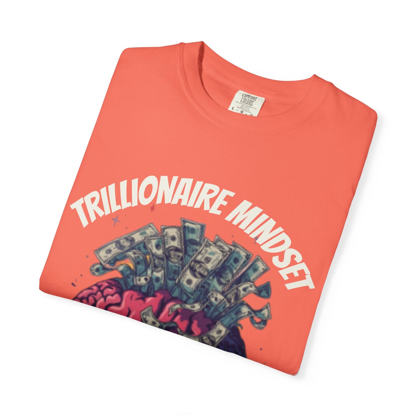 SHHH Forever Trillionaire Mindset T-Shirt — Brain & Money Graphic Tee