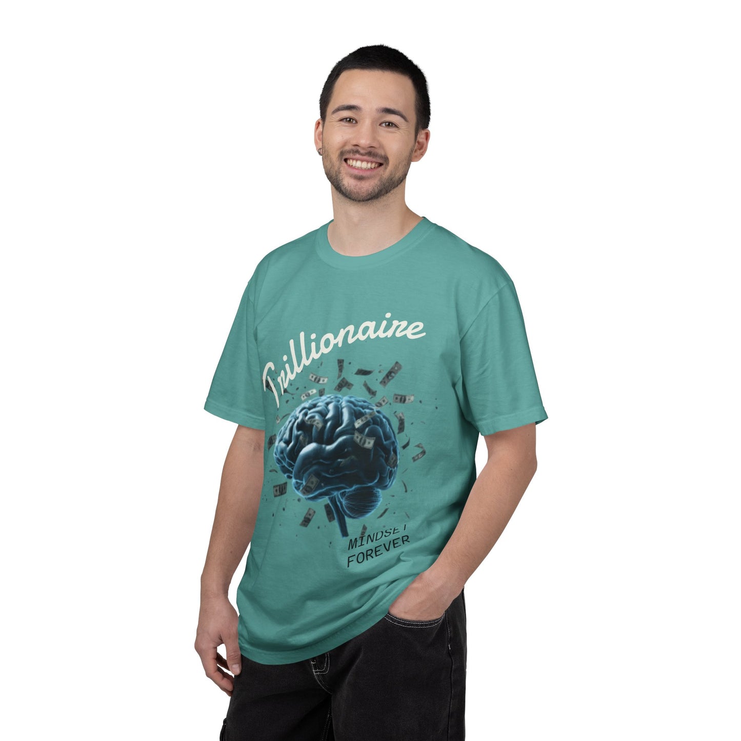 SHHH Forever Trillionaire Mindset T-Shirt — 'Mindset Forever' Graphic Tee