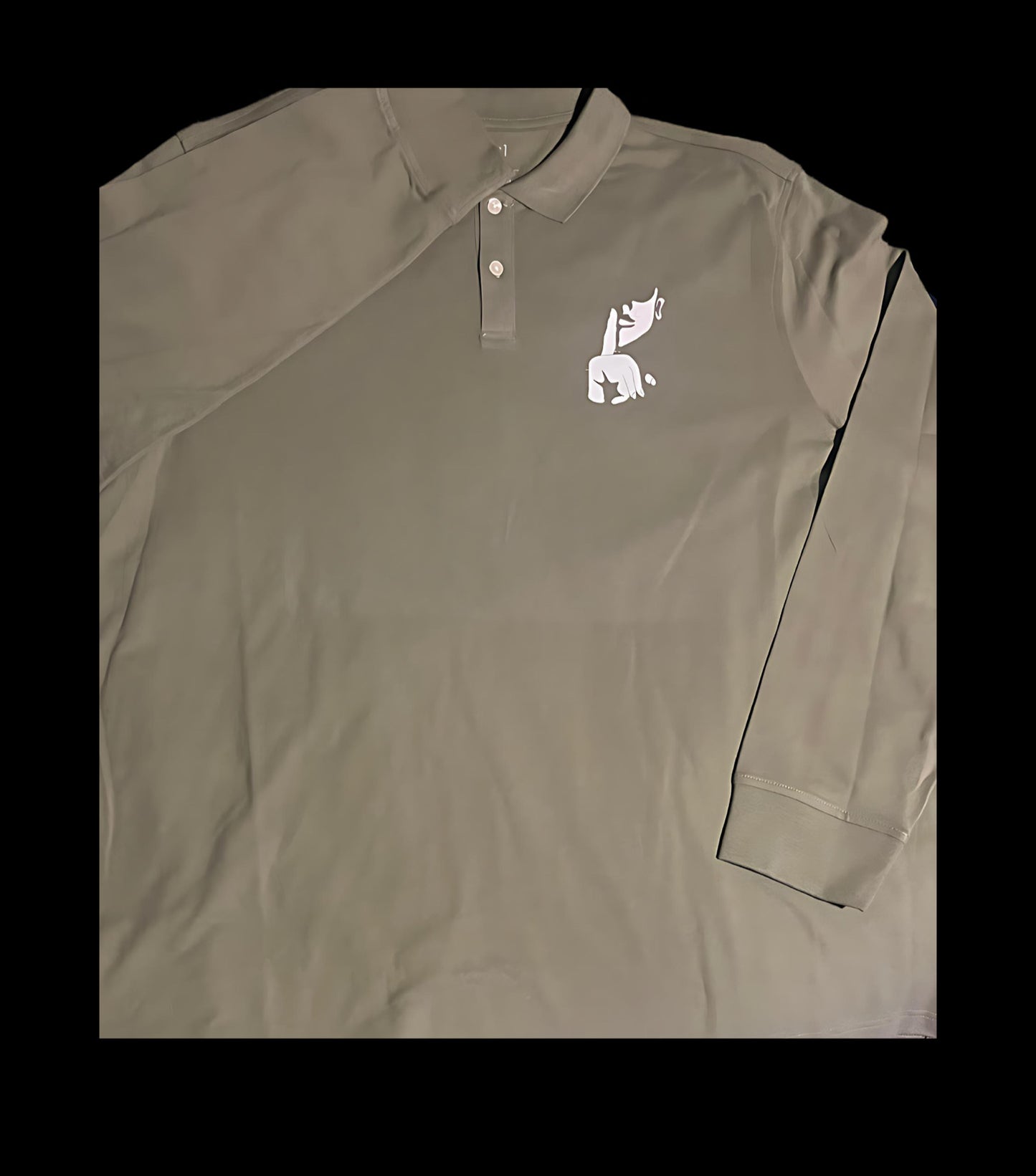 SHHH Logo polo shirt